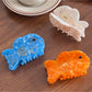 Beau - Cartoon Carp Design Acetate Hair Claw