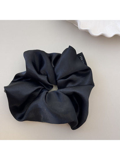 Gifty - Spring Solid Color Satin Scrunchie