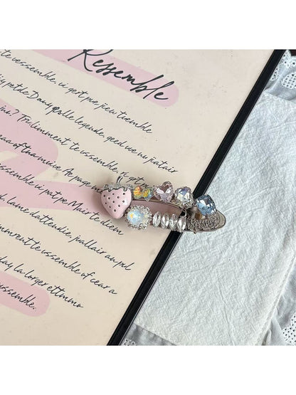 Beau - Sweet Style Strawberry Motif Side Hair Clip