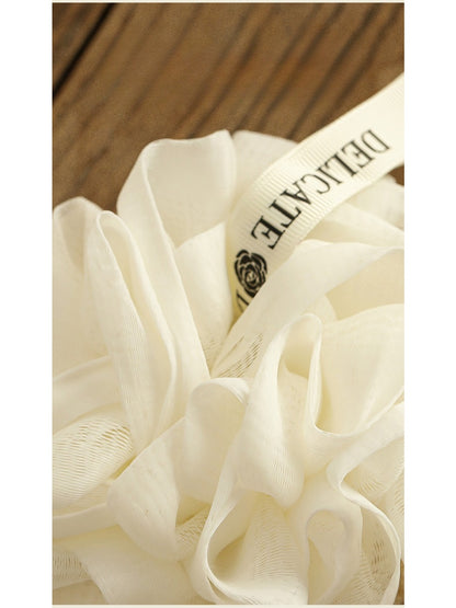 Papo - Beige Floral Bath Sponge