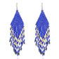 Earedge - Seed Bead Fringe Earrings