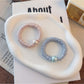 Gifty - Ruched Faux Bead Decorative Hair Tie