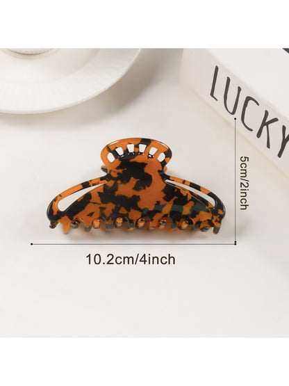 Beau - Elegant Openwork Half Circle Claw Clip