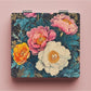 Mirroray - Retro Folding Flower Pattern Makeup Mirror