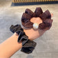 Gifty - Color Block Ruffle Scrunchie