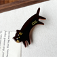 Beau - Modern Minimal Cat Acetate Duckbill Hair Clip