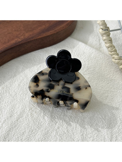 Beau - Cute Floral Pattern Acetate Hair Clip