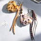 Keypus - Y2K Plush Heart Star Detail Bag Charm Keychain