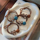 Gifty - Sweet Style Rounded Bead Rabbit Hair Tie