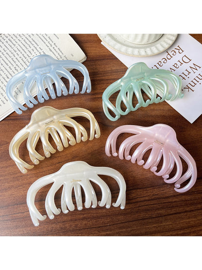 Beau - Modern Minimalist Geometric Plastic Claw Clip