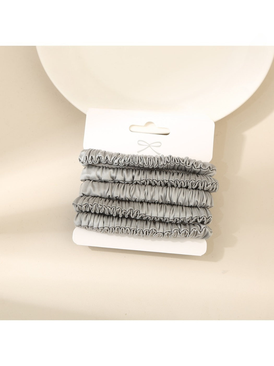 Gifty - Small Hair Ring Five Piece Set
