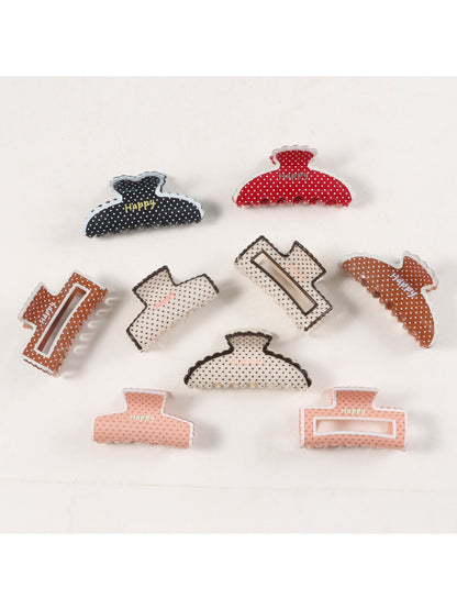 Beau - Stylish Polka Dot Claw Clip