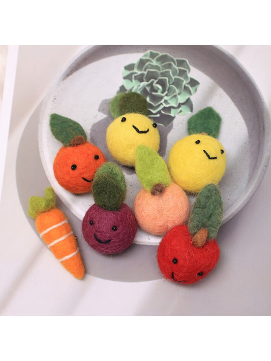 Feltery - Felt 3D Fruit Brooch Pin Clothing Accessories
