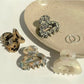 Beau - Hollowed Out Oval Shaped Claw Clip
