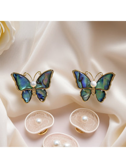 Earedge - Vintage Ombre Butterfly Earrings