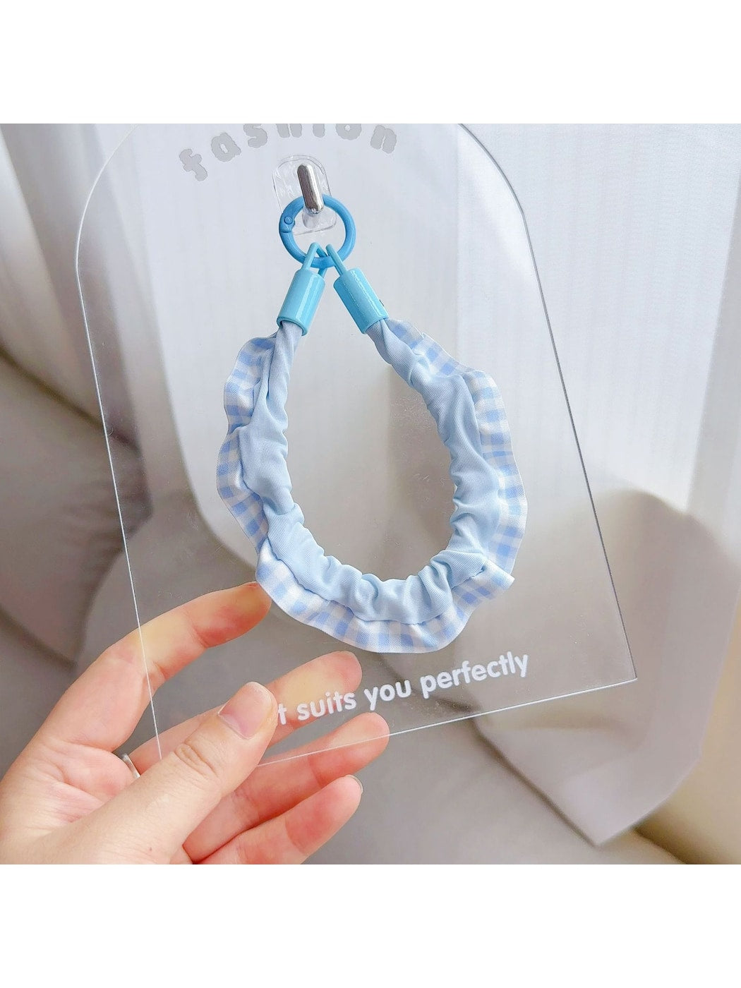 Keypus - Ruched Strap Fashion Keychain