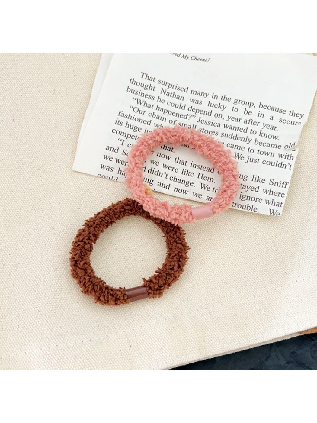 Gifty - Fluffy High Elastic Hair Ties Scrunchies