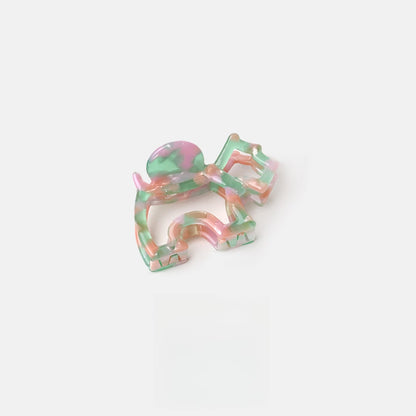 Beau - Acetate Cartoon Dog Hollow Claw Clip
