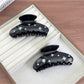 Beau - Black Half Circle Claw Clip