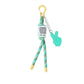 Multiple Keypus retractable cord keychains in various colors arranged side by side