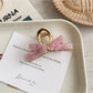 Beau - Geometric Bow Accent Hair Claw Clip