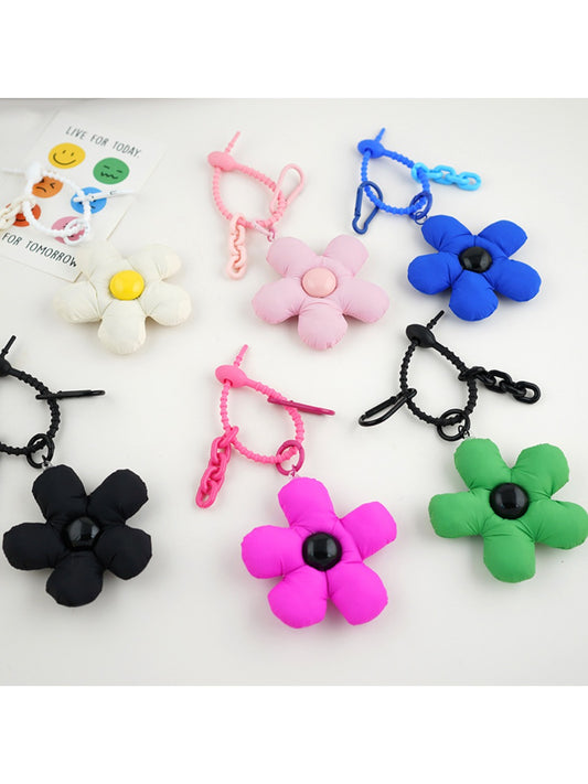 Keypus - Flower Keychain Fabric Pendant