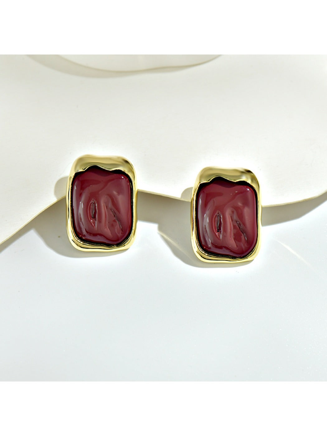 Earedge - Minimalist Geometric Square Earrings