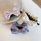 Beau - Elegant Solid Bow Banana Clip