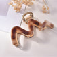 Beau - Elegant Wave Design Claw Clip