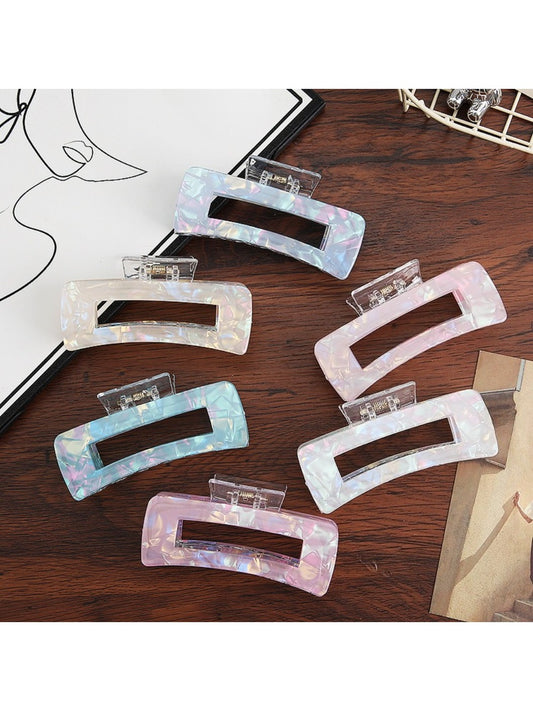 Beau - Pastel Square Claw Clip
