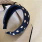 Gifty - Women's Polka Dot Wide Style Fashion Headband