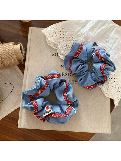 Gifty - Leopard Print Lace Hair Ties