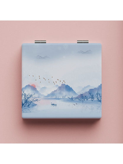 Mirroray - Exquisite Landscape Pattern Compact Mirror