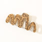 Beau - Wave Geometric Design Hair Claw Clip