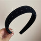 Gifty - Padded Dotted Fabric Finish Headband