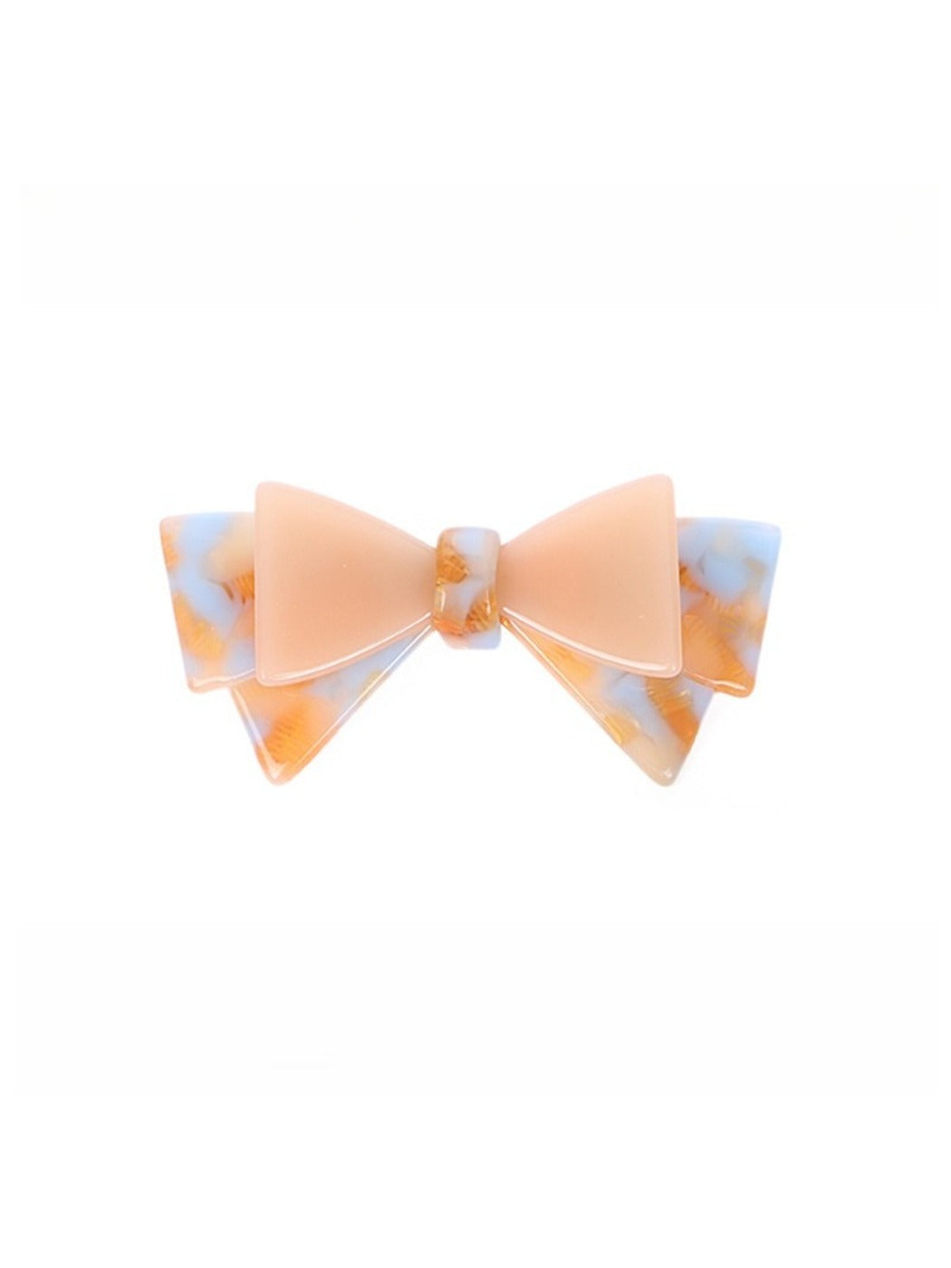 Beau sweet bow hair clip displayed on a white background