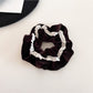 Gifty - Elegant Lace Trim Velvet Scrunchie