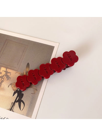 Beau - Simple Cute Flower Shaped Hair Clip