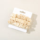Gifty - Elegant Satin Hair Scrunchies 3 Pack