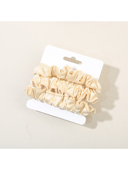 Gifty - Elegant Satin Hair Scrunchies 3 Pack