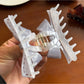 Beau - Elegant Bow Detail Acetate Claw Clip