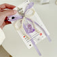 Keypus - Sweet Style Bear Phone Strap Beaded Keychain