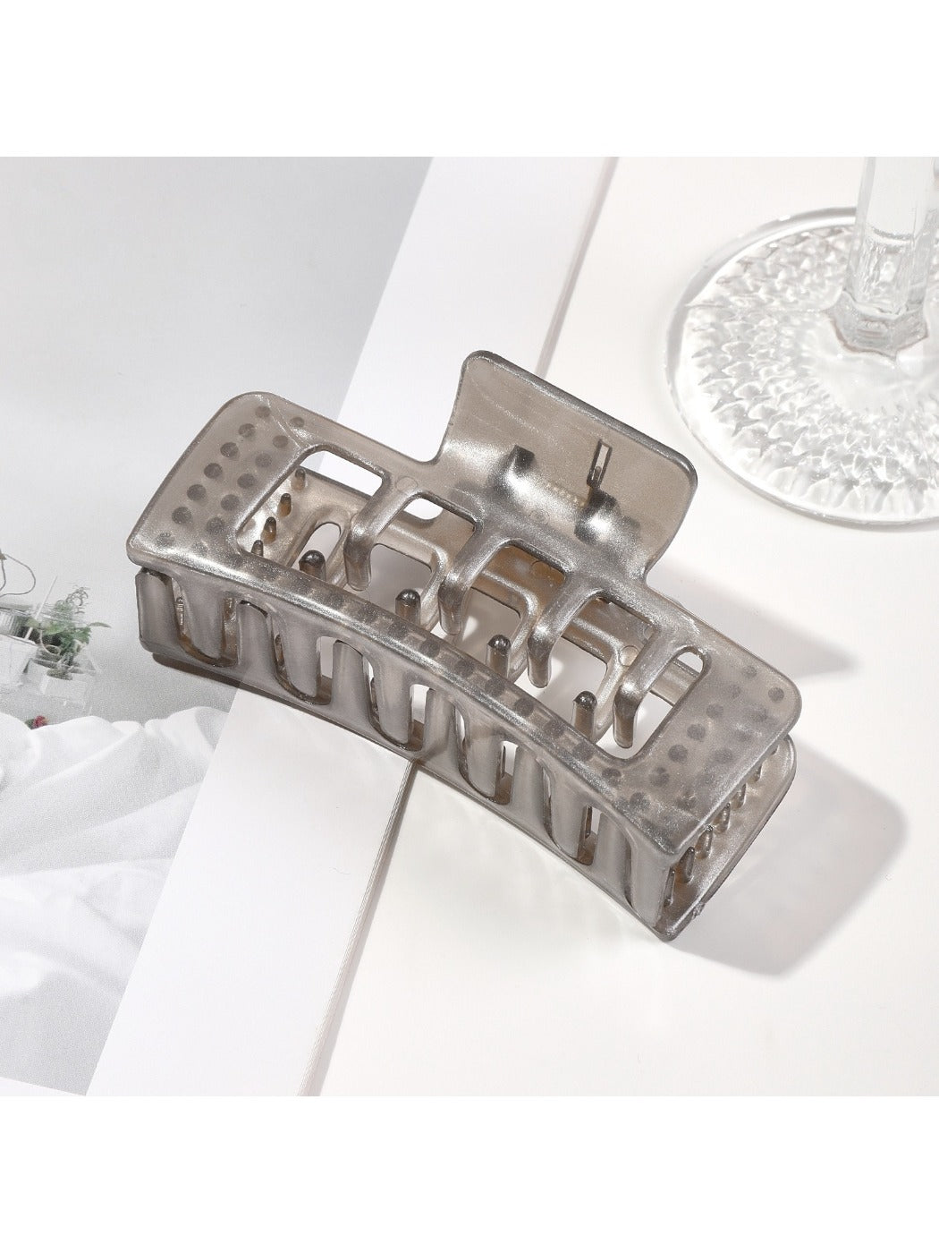 Beau - Square Matte Large Hair Clip