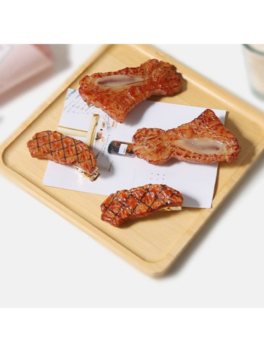 Beau - Cute Steak-Shaped Hair Clip