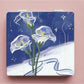 Mirroray - Floral Print Square Compact Mirror