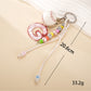Keypus - Acrylic Sports Ball Letter Bag Charm Keychain