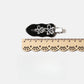 Beau - Floral Alloy Accent Side Barrette