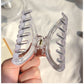 Beau - Minimalist Semi Circle Openwork Claw Clip