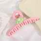 Beau - Macaron Style Flower Decorative Claw Clip