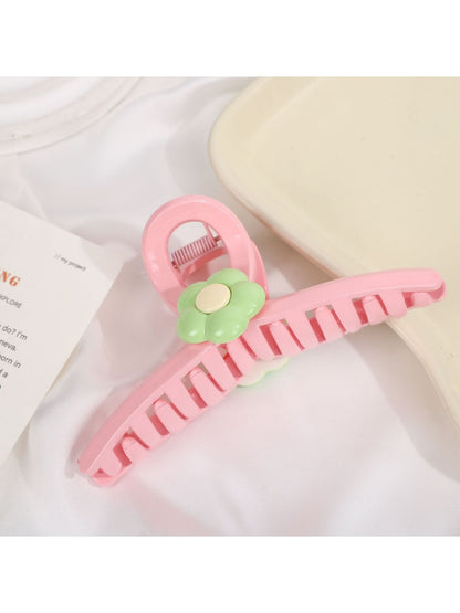 Beau - Macaron Style Flower Decorative Claw Clip